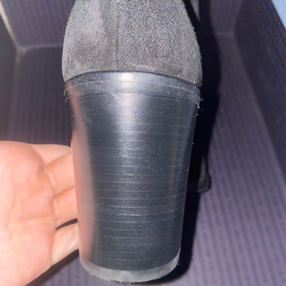 Prada black suede boots size 39 or 9 US - Picture 7 of 10